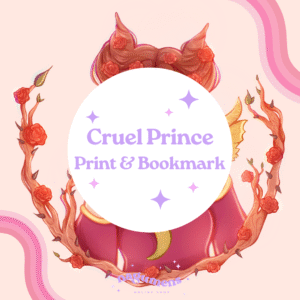 the cruel prince print & bookmark