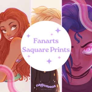 fanarts square prints