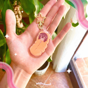 aizawa acrylic keychain